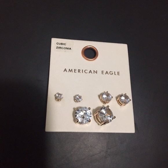 Rose Gold Earrings - Picture 1 of 2